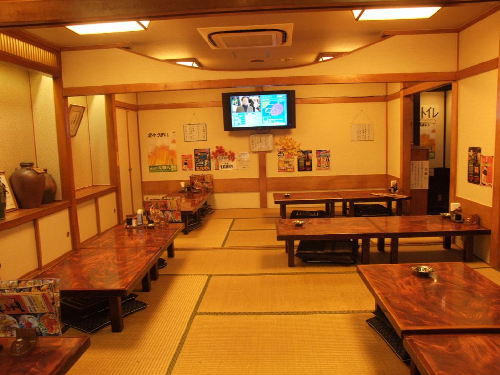 団体さんには50名まで入れるお座敷席で！