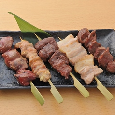 大山どり 焼き鳥5種盛り合わせ