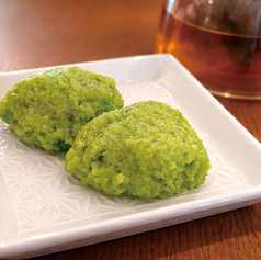 ずんだもち（ほうじ茶付き）