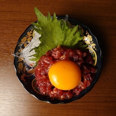 桜肉ユッケ