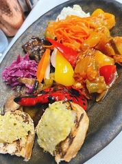 色々な野菜のタパス盛り