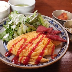 ポーク玉子定食