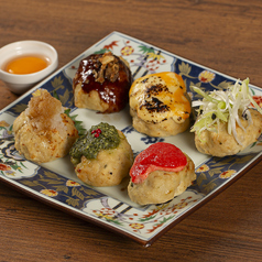 自家製つくね ６種盛り