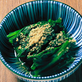 料理メニュー写真&nbsp;ほうれん草おひたし