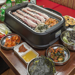 サムギョプサル韓国料理食べ飲み放題2時間！3000円★全席個室！追加料金一切なし(^^♪