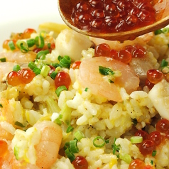 海鮮いくらチャーハン