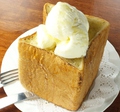 料理メニュー写真 ハチミツトースト（アイス　＋100円）