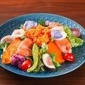 料理メニュー写真&nbsp;海鮮彩りサラダ