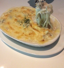 アサリたっぷりグラタンパスタ