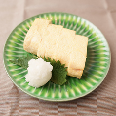 薩摩赤鶏玉子の出し巻き