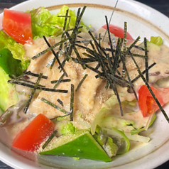 自家製鶏ハムサラダ