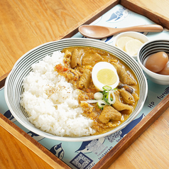もつカレーライス