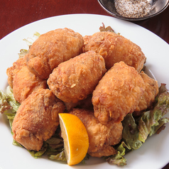 大きな唐揚げ　大