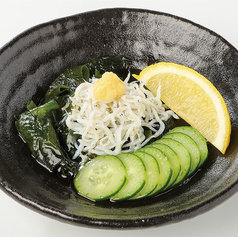 しらすワカメ酢