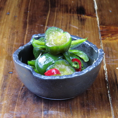 自家製きゅうりとPちゃん