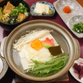 料理メニュー写真 湯豆腐セット
