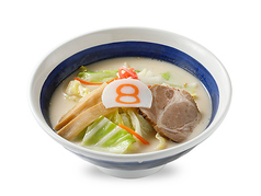 〈太麺〉小さな野菜とんこつらーめん