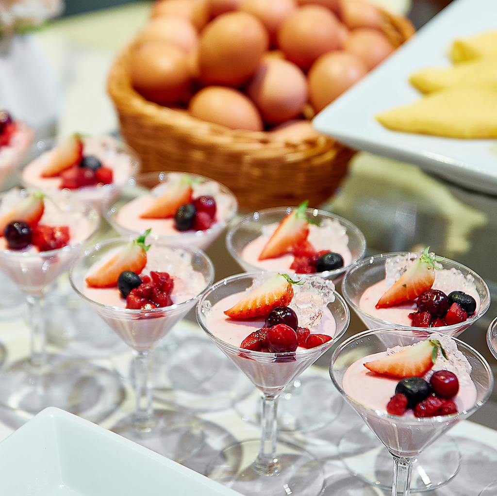 デザートもご堪能いただけます♪