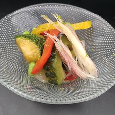 夏野菜の煮浸し