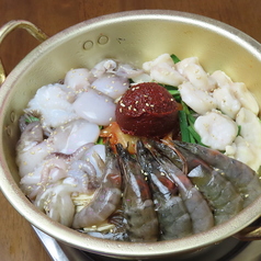 ナップコセ(タコ、ホルモン、エビ)