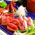 料理メニュー写真&nbsp;鴨刺し盛り合わせ