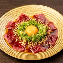 国産にんにく馬刺し