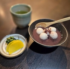 白玉ぜんざい