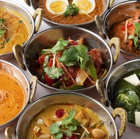 スパイスにこだわる本格インド料理