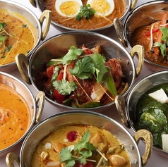 スパイスにこだわる本格インド料理