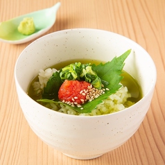 出汁茶漬け(明太子)