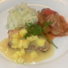 豚肉のフレッシュパイナップル煮