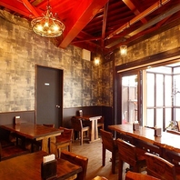 デートや女子会を盛り上げるお洒落でエキゾチックな空間