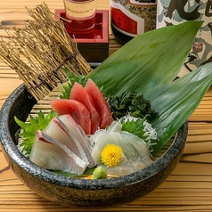 刺身三種盛り合わせ