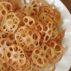 蓮根チップス