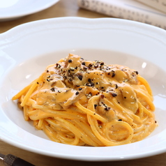 スパゲッティ(ロングパスタ)カルボナーラ