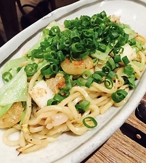 自家製塩だれの海鮮焼きそば