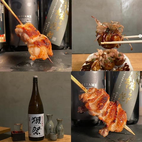 こだわりの焼鳥やたこ焼きなどが楽しめるアットホームな酒場『丸照』！お1人様から◎