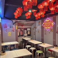 ゆったりとしたお席で本格四川料理をお楽しみください♪