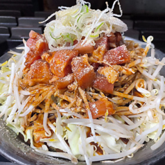 鶏辛みそチーズ鉄板焼