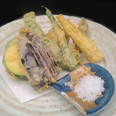 旬の野菜天ぷら