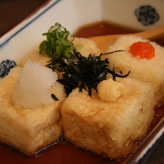 あげだし(豆腐・餅・ナス)