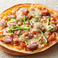 薄焼きガーリックピザ/たっぷりソーセージピザ