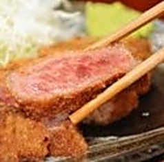 佐賀牛のレアカツ