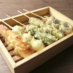 天ぷら串５種盛り合わせ