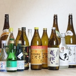 焼酎、日本酒も各種取り揃えております。