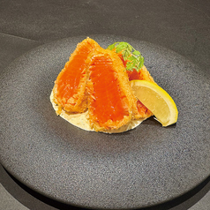 サーモンのレアカツ・自家製タルタル