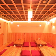 なんとお座敷は8名様~貸切が可能★宴会におススメ!