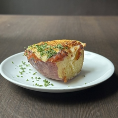 焼きいも 味噌ボロネーゼ チーズ焼き