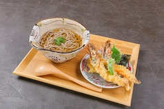 海老天ぷら蕎麦
