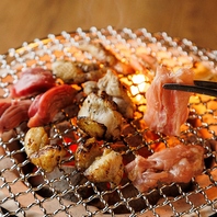 七輪だからこそ味わえる素材の旨味。